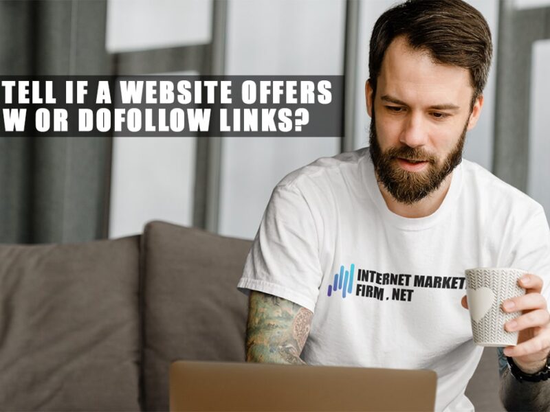 how to tell if a website offers nofollow or dofollow links