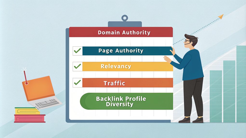 quality backlink assessment criteria